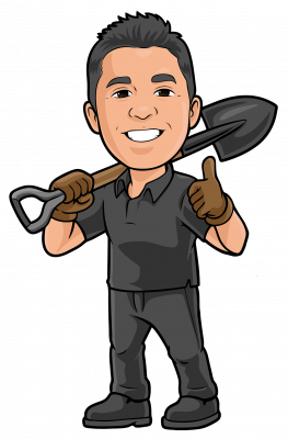French Drain Guys Character Transparent Bg