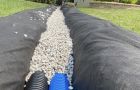 Foundation Sealer For Proper Waterproofing On White Brick Wall