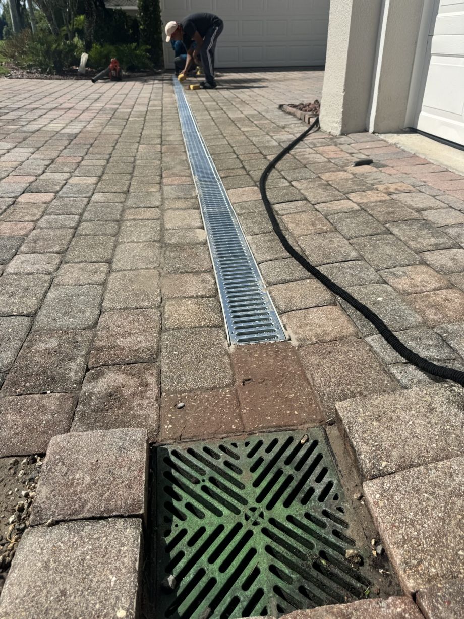 Pool Drain French Drain