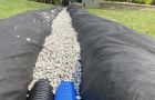 Foundation Sealer For Proper Waterproofing On White Brick Wall