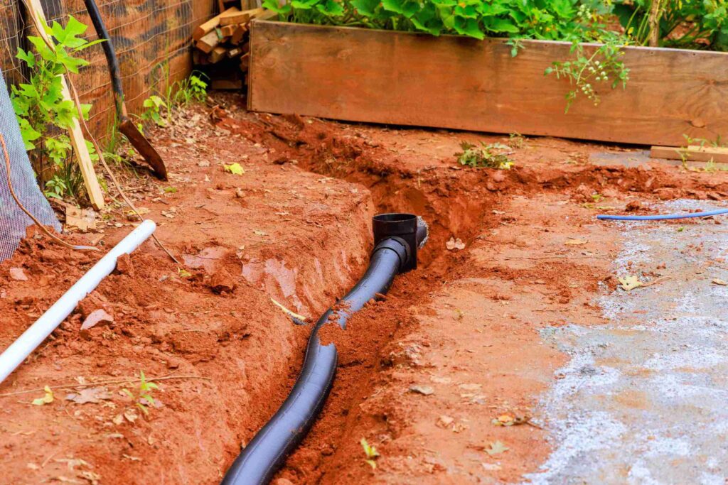 Do Not Drive Over A French Drain